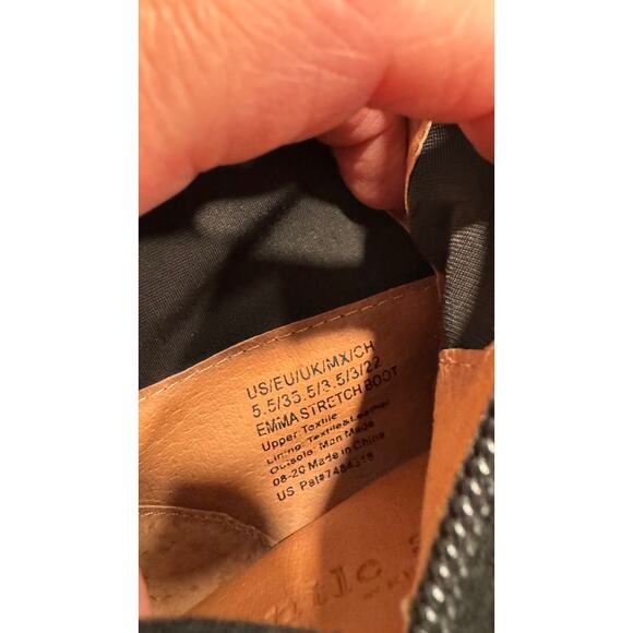 Gentle Souls by Kenneth Cole Women's Emma Stretch Boot US 5.5 Black Knee High - Picture 3 of 6